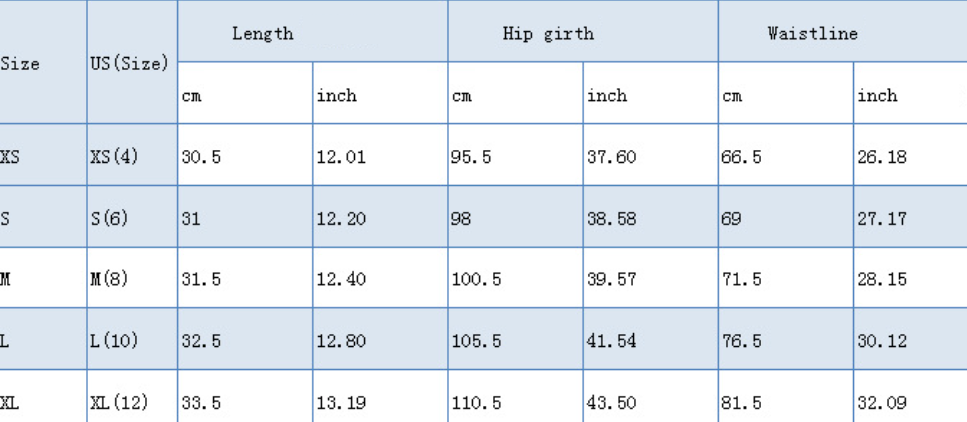 Women Clothing Office High Waist Curling Denim Shorts