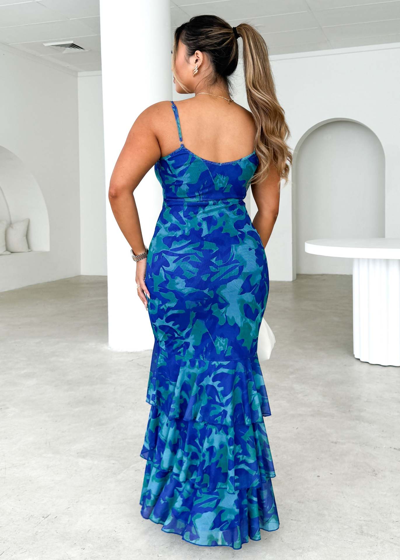 2025 Sexy Dress Sling Cake Lace Slim Fit Maxi Dress Women